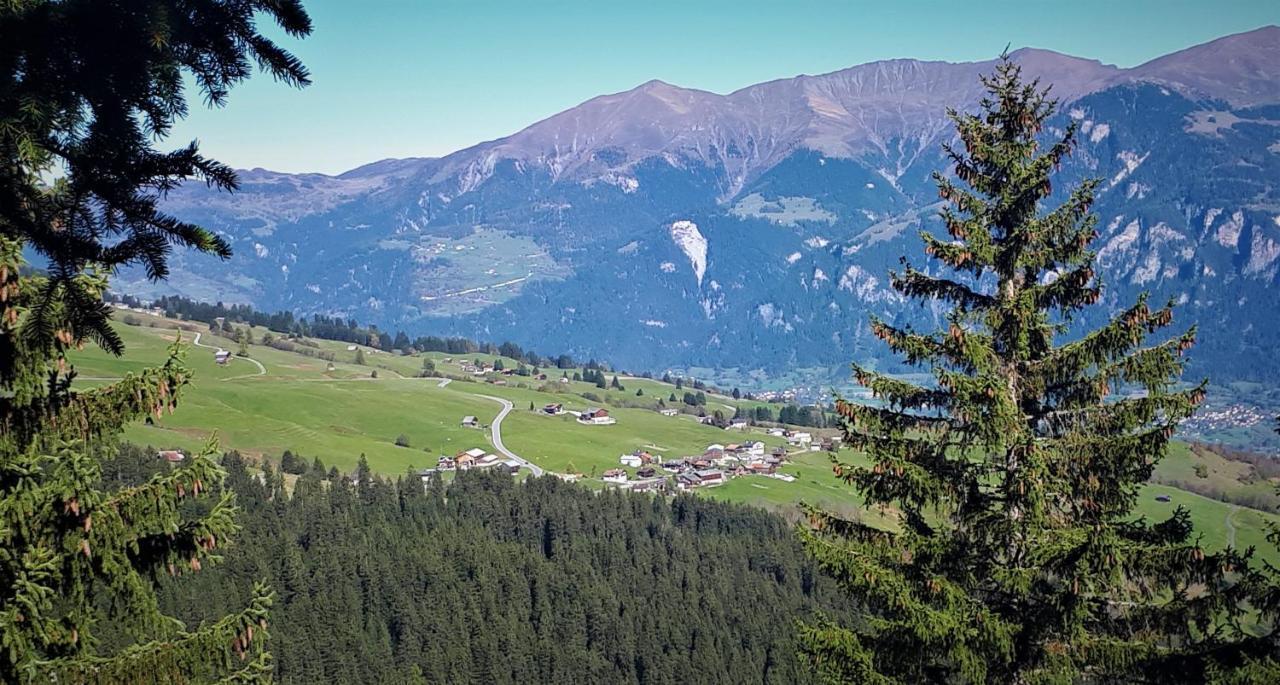 Gasthaus Alpina Tschappina Exterior foto